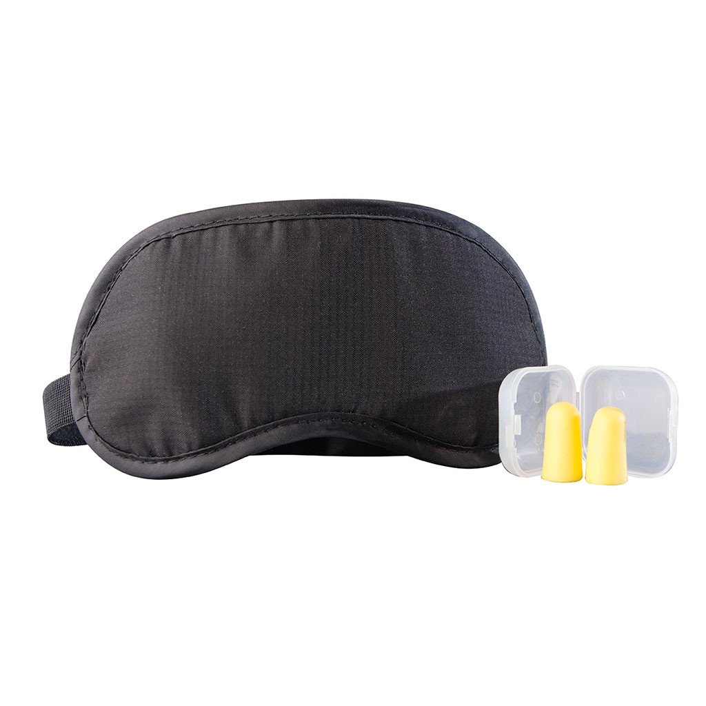 Austin House Sleep Mask & Ear Plugs Set for Travel, Meditation & Relaxation – Soft Comfortable Eye Mask & Noise Canceling Ear Plugs for Better Sleep