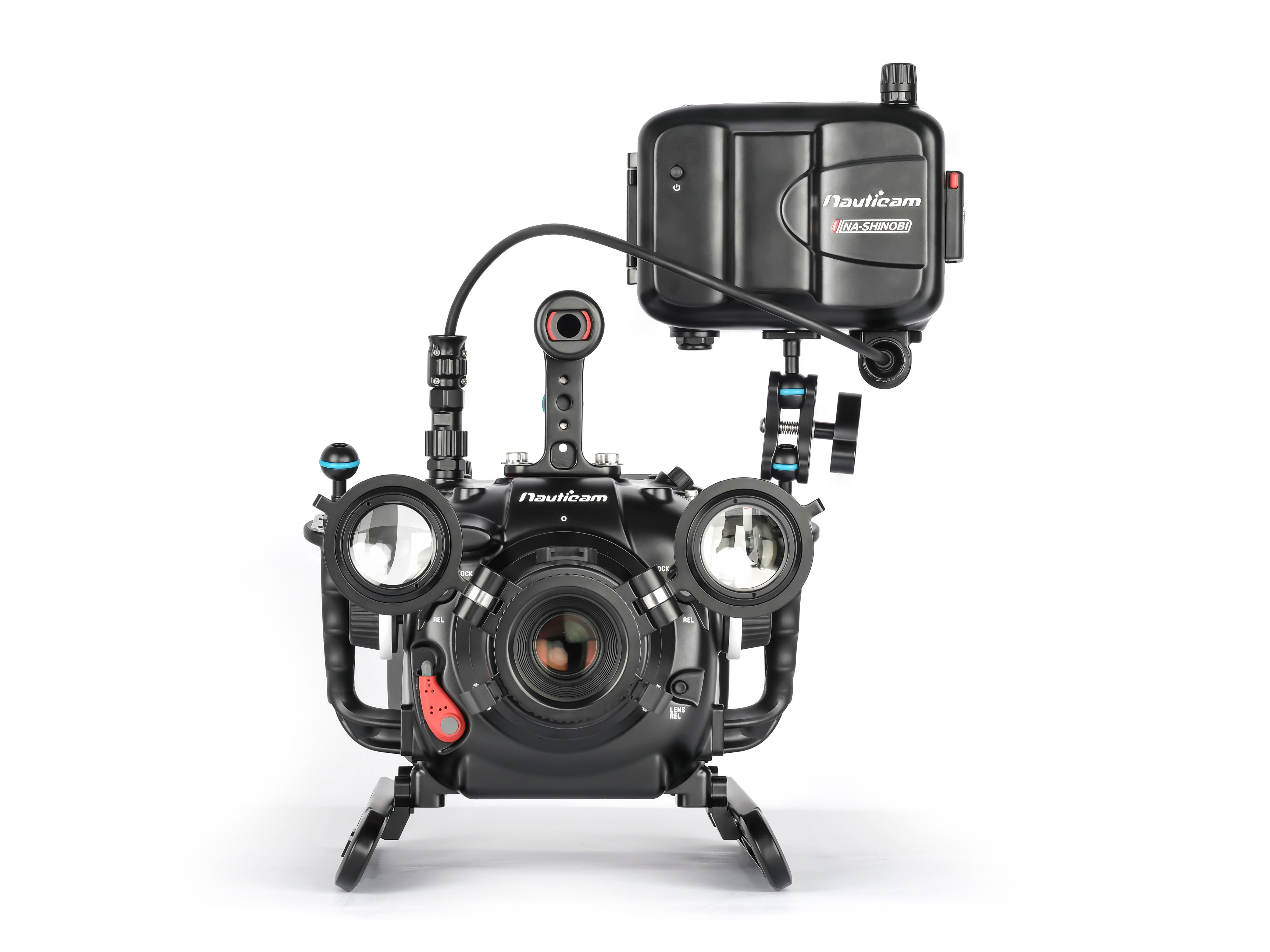Nauticam NA C500II Underwater Housing for Canon EOS C300III/C500II Camera System with N120 Port - Professional Waterproof Case for Scuba Diving & Marine Photography