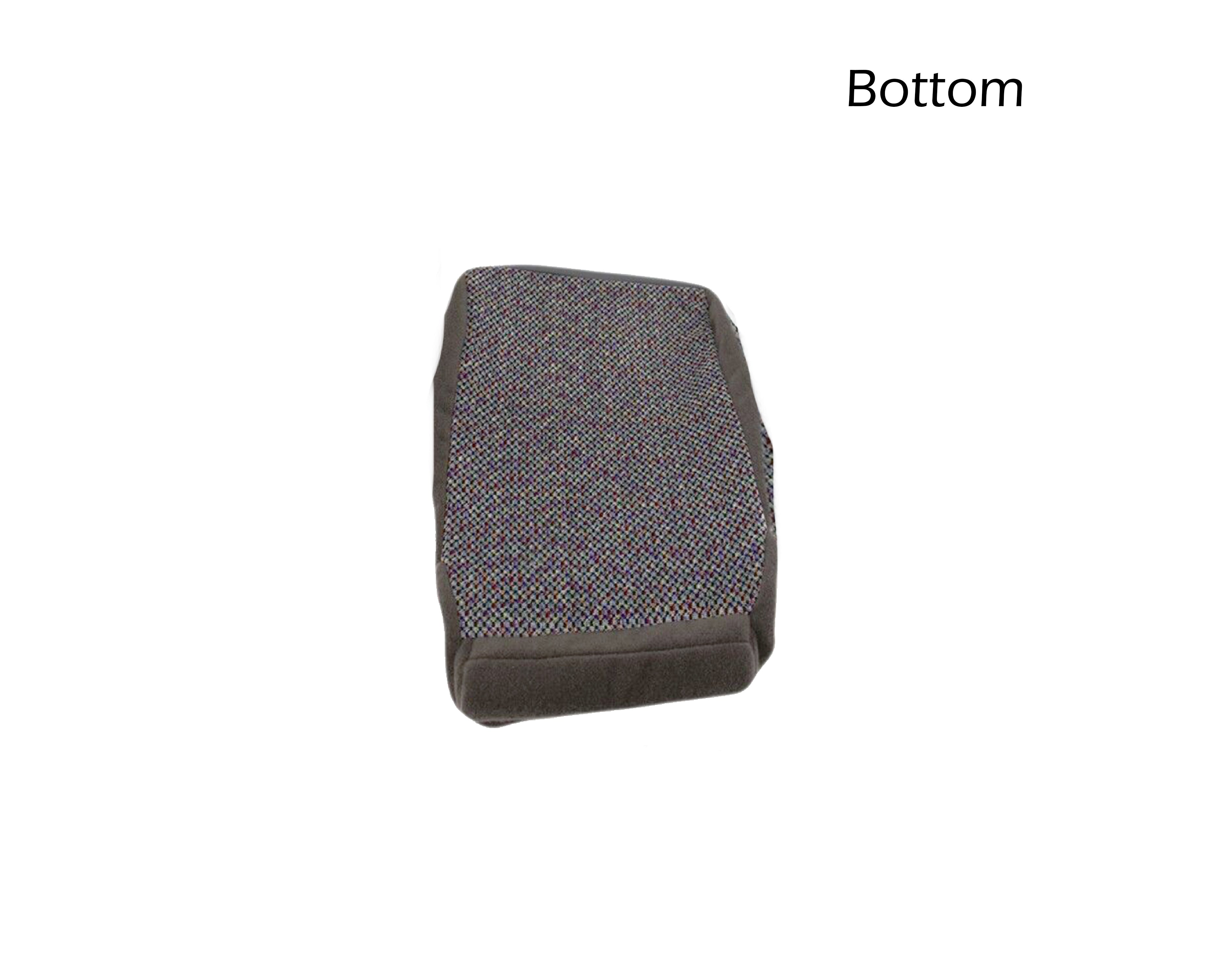 1998-2002 Dodge Ram Single Cab Driver Bottom Cloth Seat Cover - Mist Gray | Replacement Seat Cover for Truck Interior Protection & Comfort