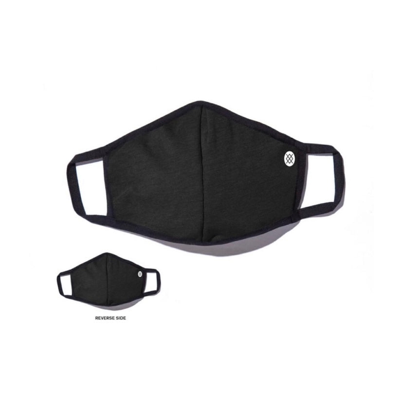 Stance Solid Black Face Mask - Breathable & Comfortable for Daily Wear, Outdoor Activities & Sports