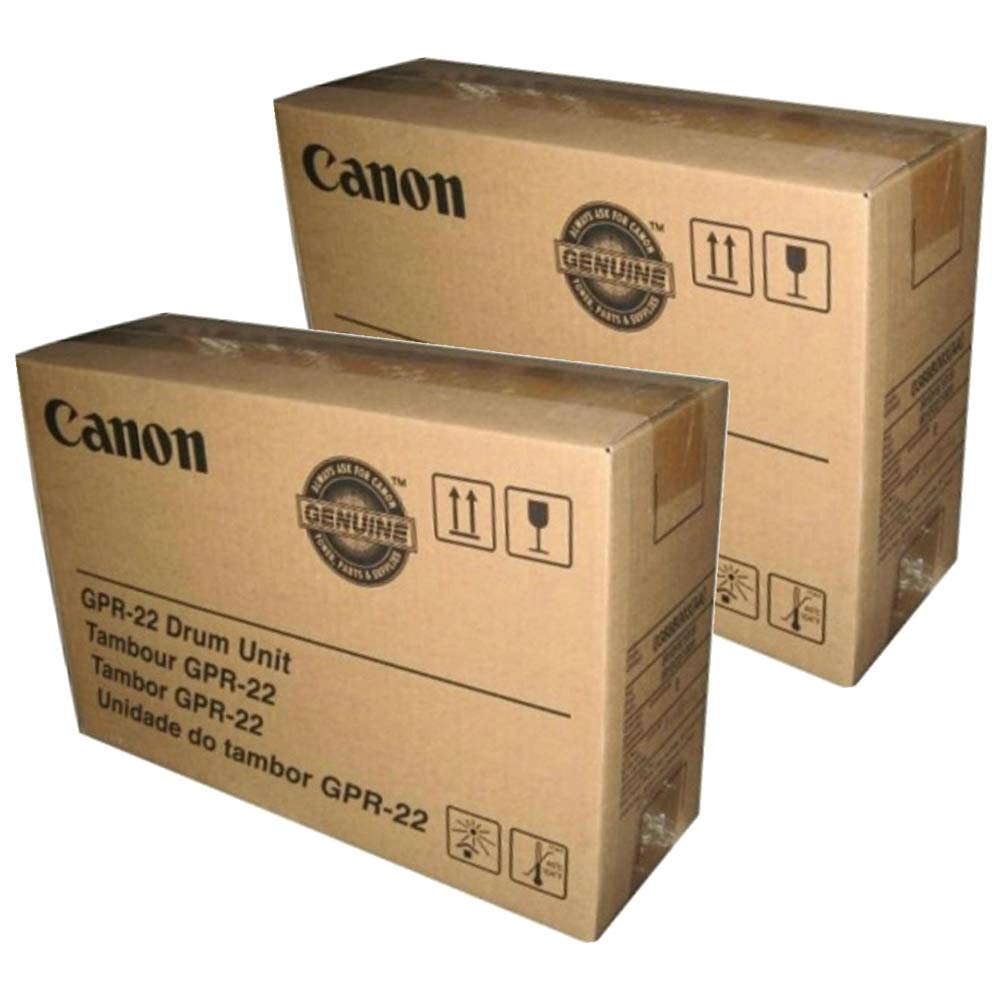 Canon 0388B003AA Black Drum Unit - 2 Pack (Total 2 Units) | High-Quality Replacement for Laser Printers | Perfect for Office & Home Printing Needs