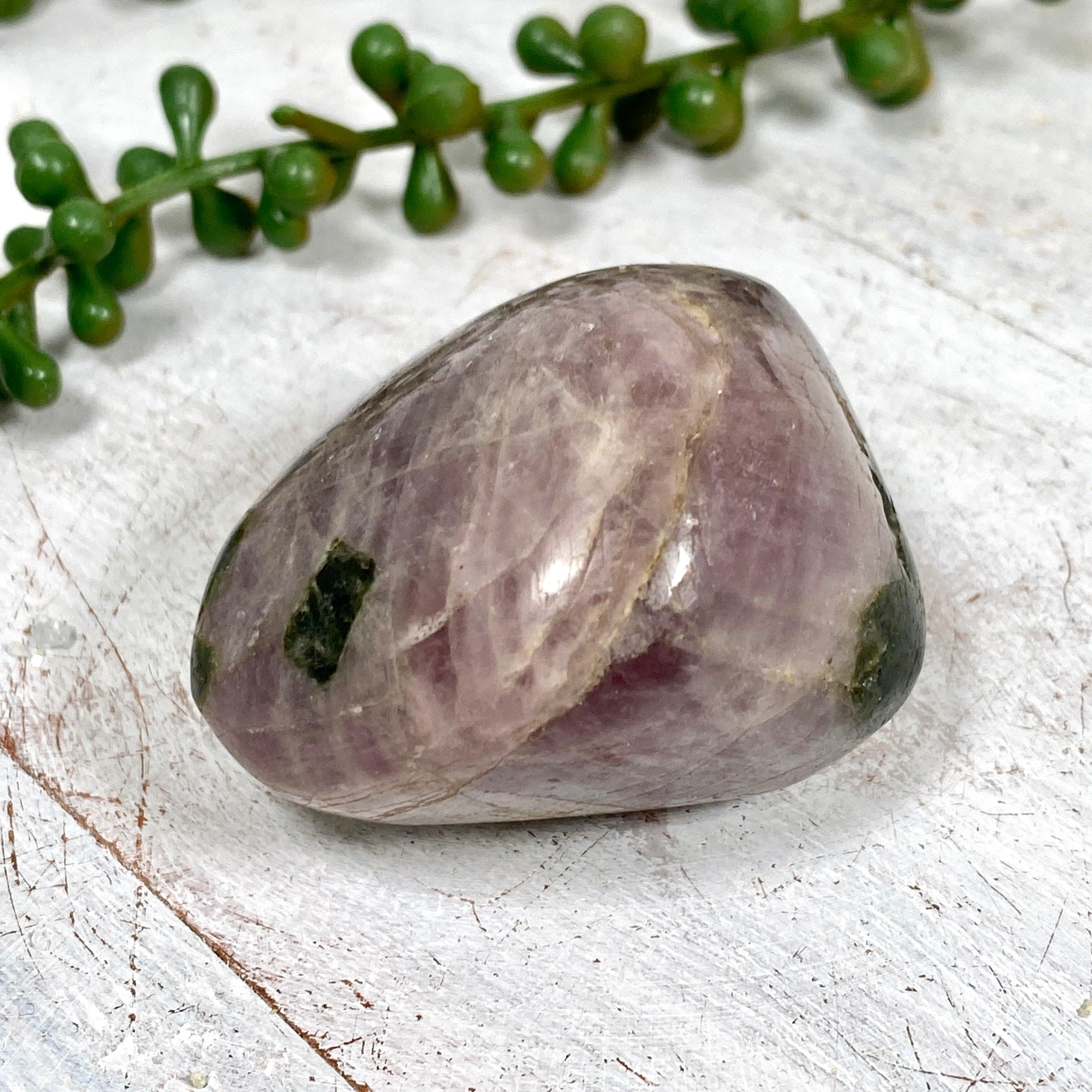 Rare Angellite Anhydrite Large Gallets with Chrome Diopside & Orange Calcite CR3490 - Natural Healing Crystals for Meditation, Reiki & Home Decor