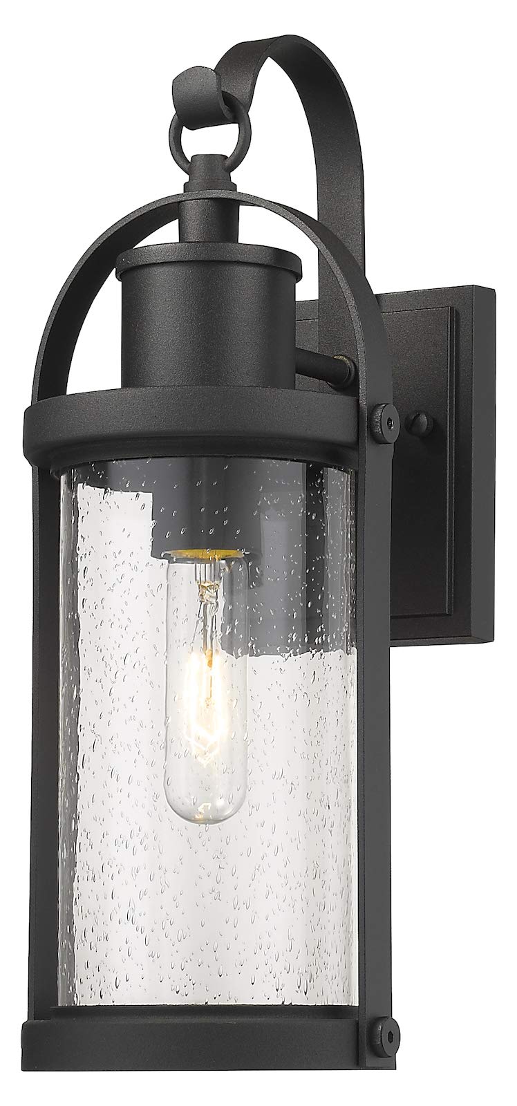 1 Light Outdoor Wall Sconce - Waterproof Exterior Lighting Fixture for Porch, Patio, Garden - Durable & Weather-Resistant Wall Lamp for Home & Commercial Use