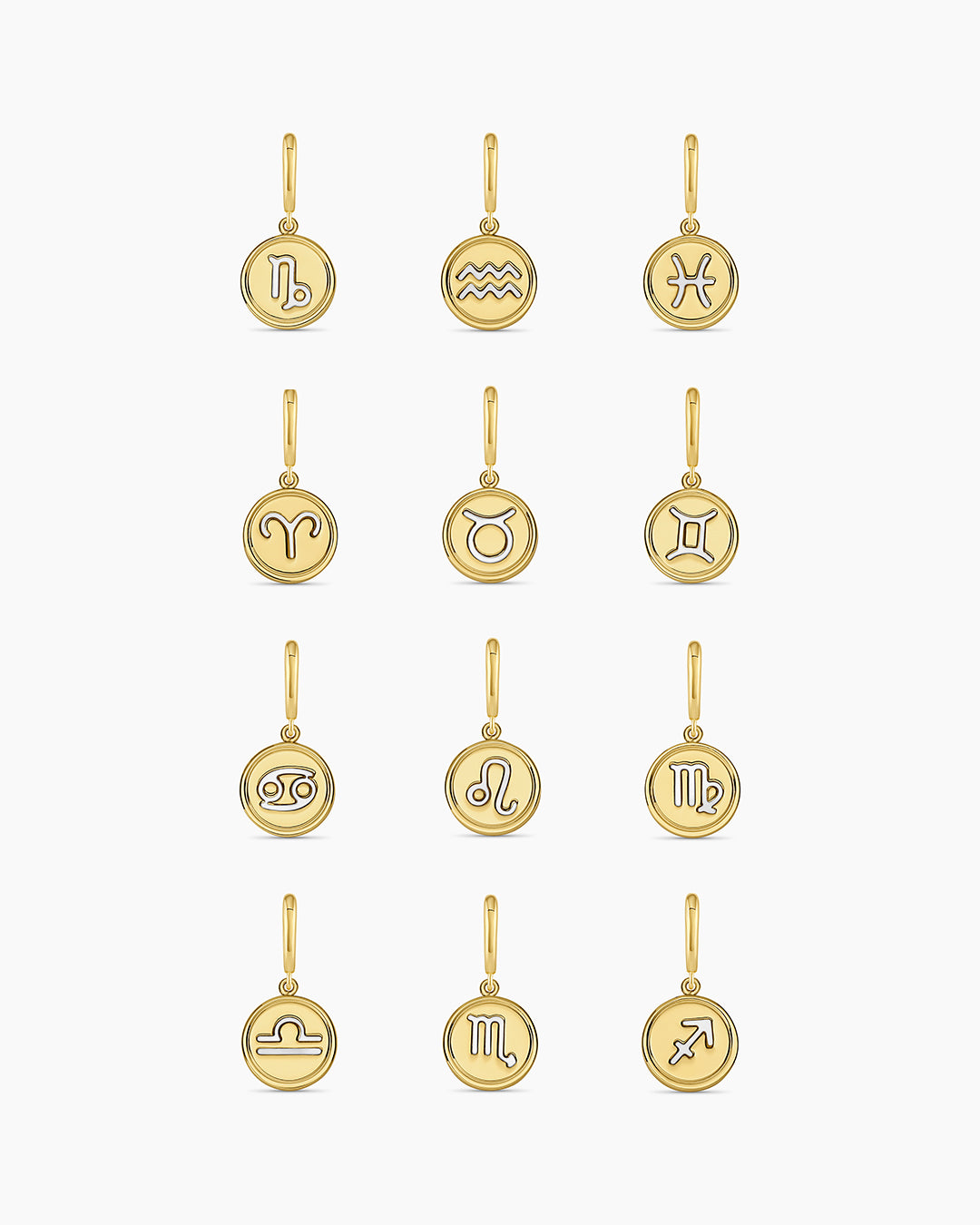 Zodiac Parker Charm Necklace - Sterling Silver Zodiac Sign Pendant for Women - Perfect for Birthdays, Anniversaries & Everyday Wear