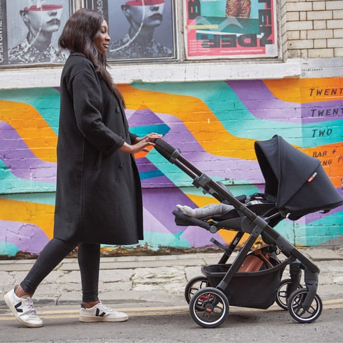 Diono Editions Excurze Mid Size Stroller - Lightweight Compact Travel Stroller for Toddlers | Perfect for Air Travel, Shopping & City Walks