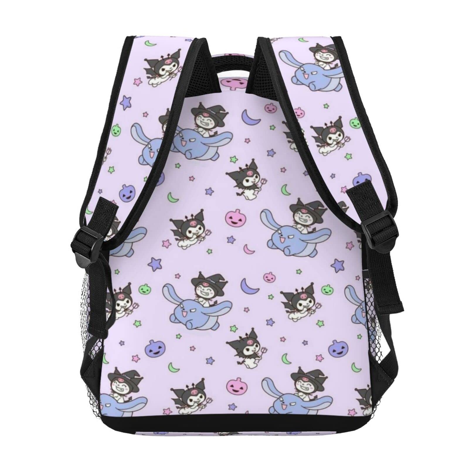 Cute Anime Backpack for College & Travel - Lightweight Laptop Backpack for Women & Girls - Kawaii Cartoon School Bag Perfect for School, Work & Daily Use