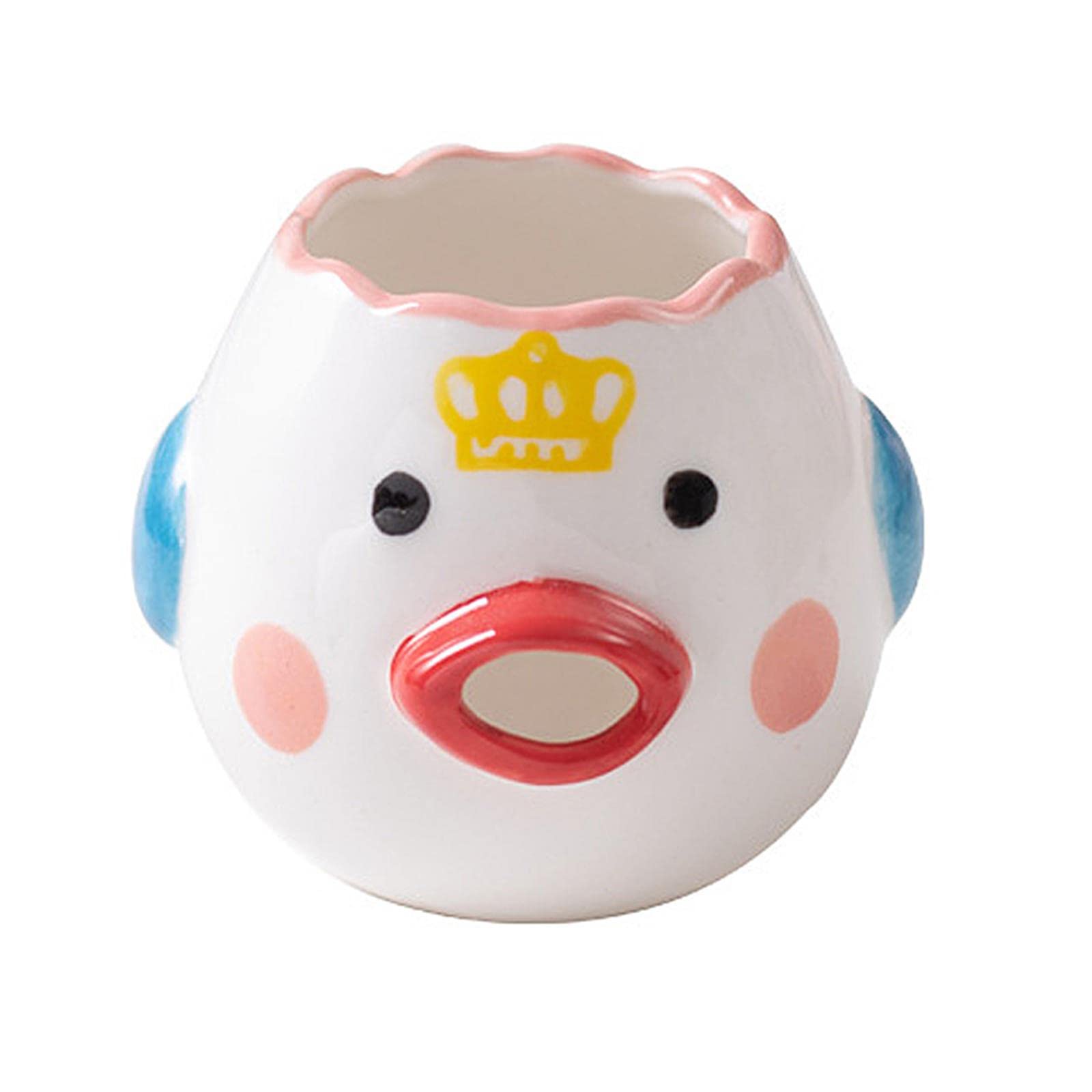 Ceramic Egg Yolk Separator - Cute Cartoon Chicken Shaped Egg White Filter for Baking & Cooking | Perfect Kitchen Gadget for Chefs, Bakers & Home Cooks | Ideal for Cakes, Pastries & Breakfast Preparation