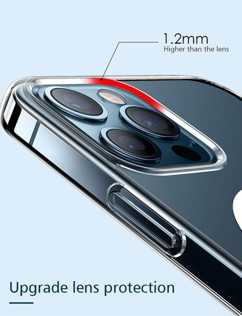 Clear Magnetic iPhone 13 Max Case with Magsafe Technology | Slim Protective Cover for Everyday Use & Wireless Charging