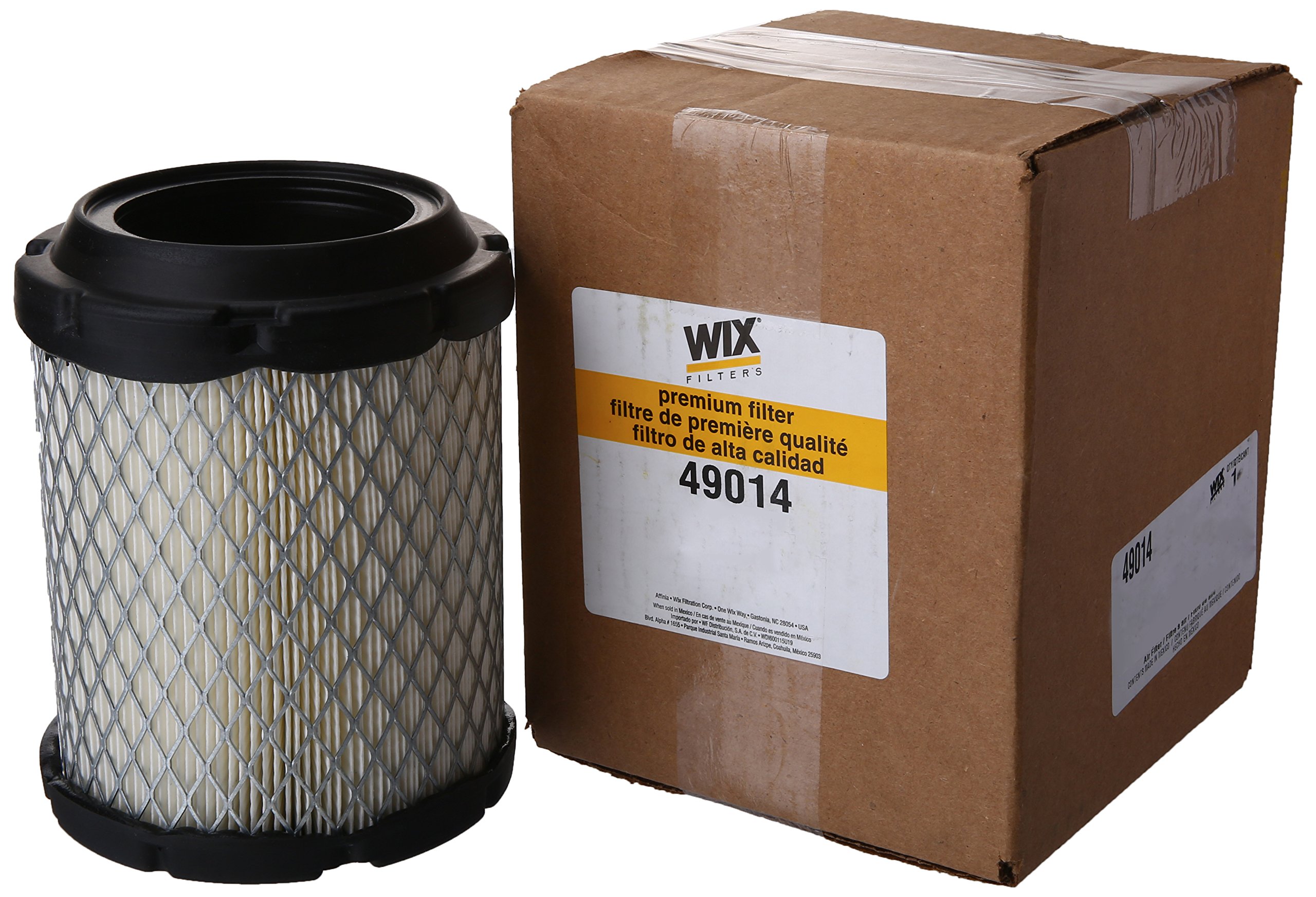 Wix 49014 High Performance Air Filter for Cars, Trucks & SUVs - Engine Protection & Improved Fuel Efficiency - Ideal for Highway Driving & Off-Road Conditions