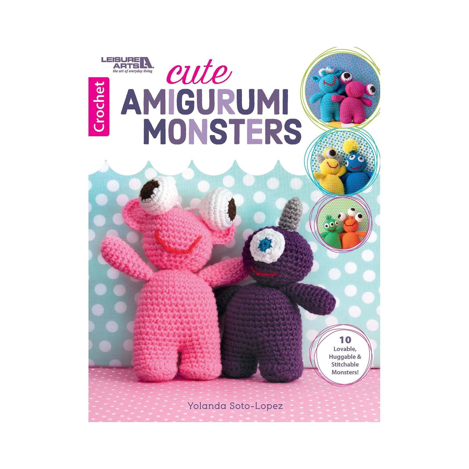 Adorable Amigurumi Monster Crochet Plush Toys - Handmade Kawaii Stuffed Animals for Kids, Gifts & Home Decor