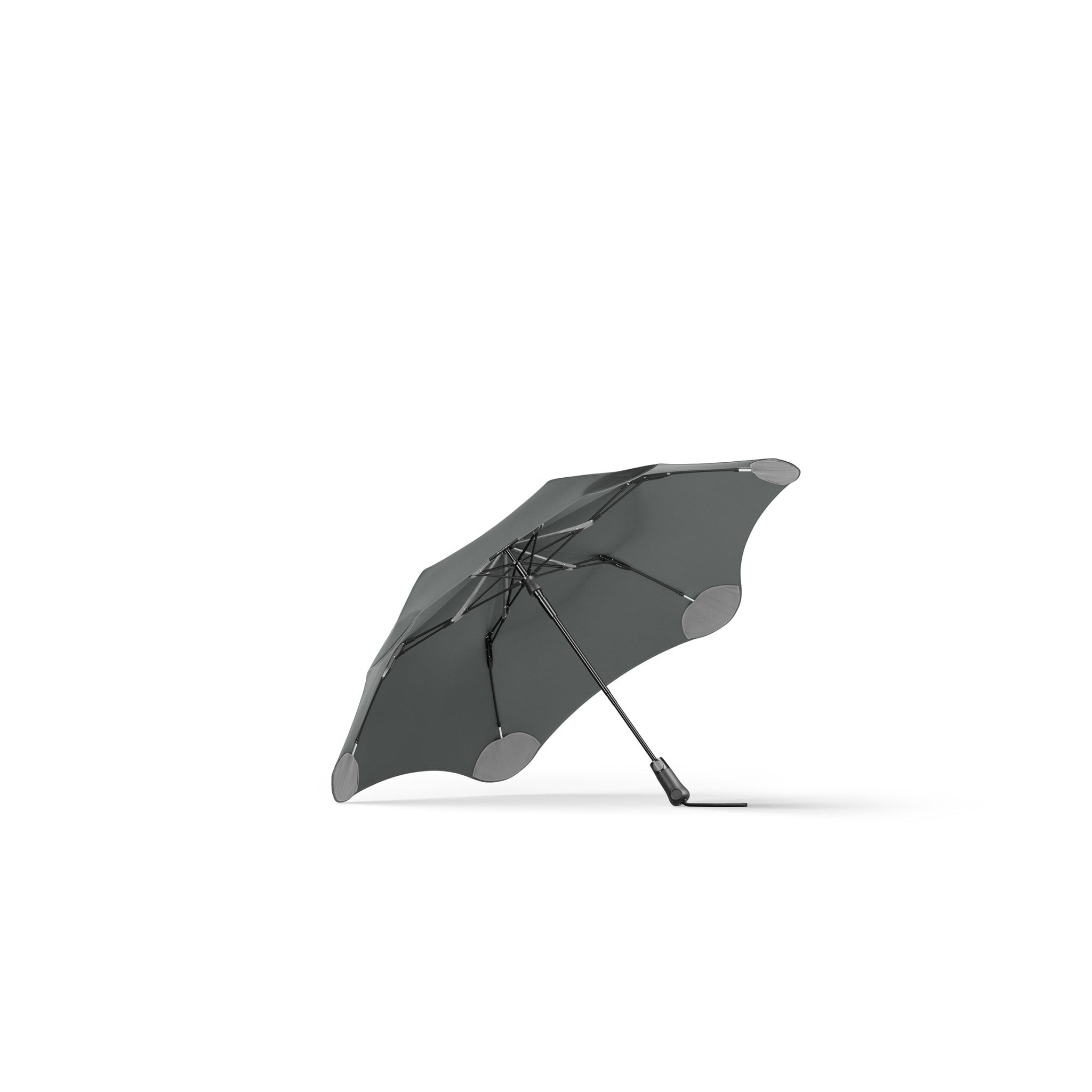 BLUNT Metro Collapsible Compact Umbrella - Windproof Travel Umbrella with Automatic Open/Close, Charcoal Gray - Perfect for Commuting, Travel & Outdoor Activities