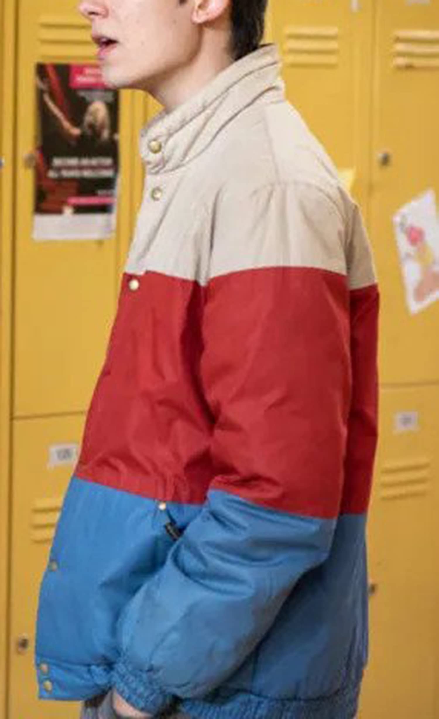SpazeUp Sex Education Otis Jacket - Lightweight Milburn Costume Jacket for Men | Perfect for Halloween, Cosplay & TV Show Themed Parties
