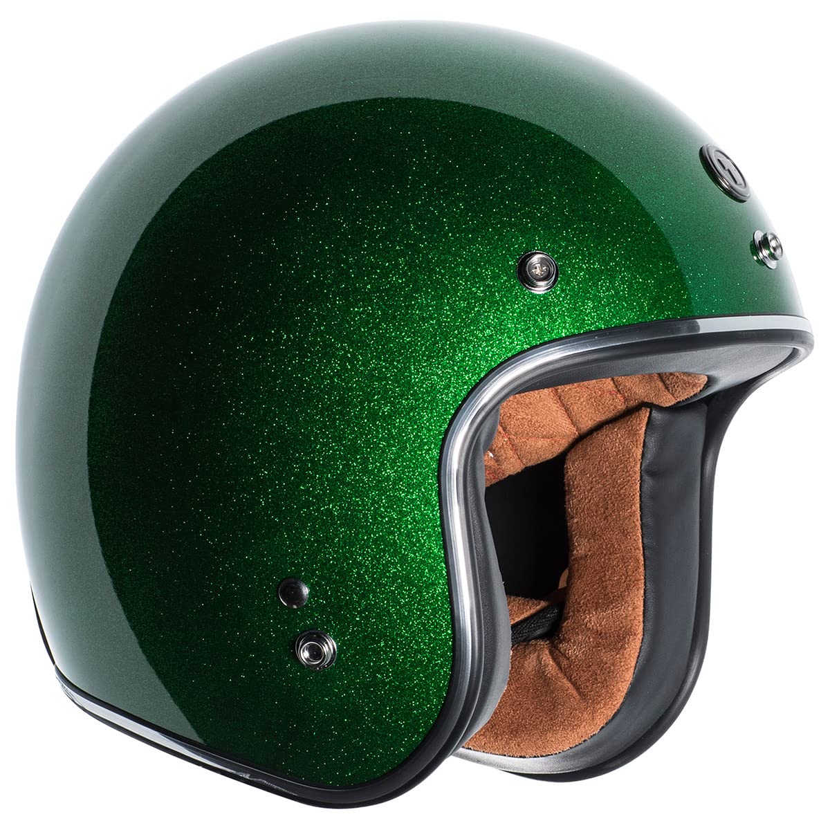 TORC T50/Del Mar Open Face 3/4 Motorcycle Helmet with Cool Graphics - DOT Approved Lightweight Motorcycle Helmet for Men & Women - Perfect for Cruiser, Scooter & Street Riding