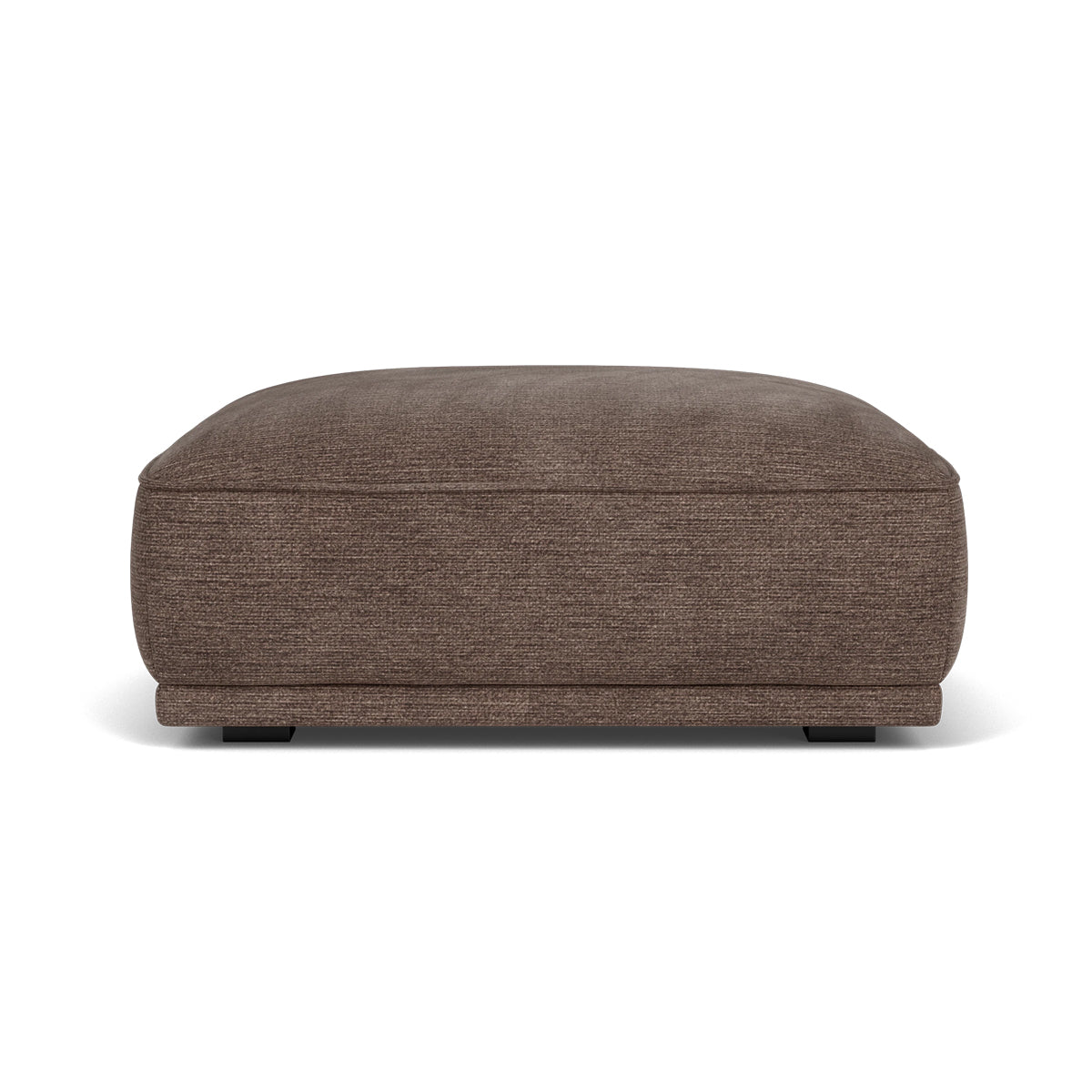 Leonora Fabric Storage Ottoman with Tufted Top - Stylish Footrest, Coffee Table & Extra Seating for Living Room, Bedroom & Dorm