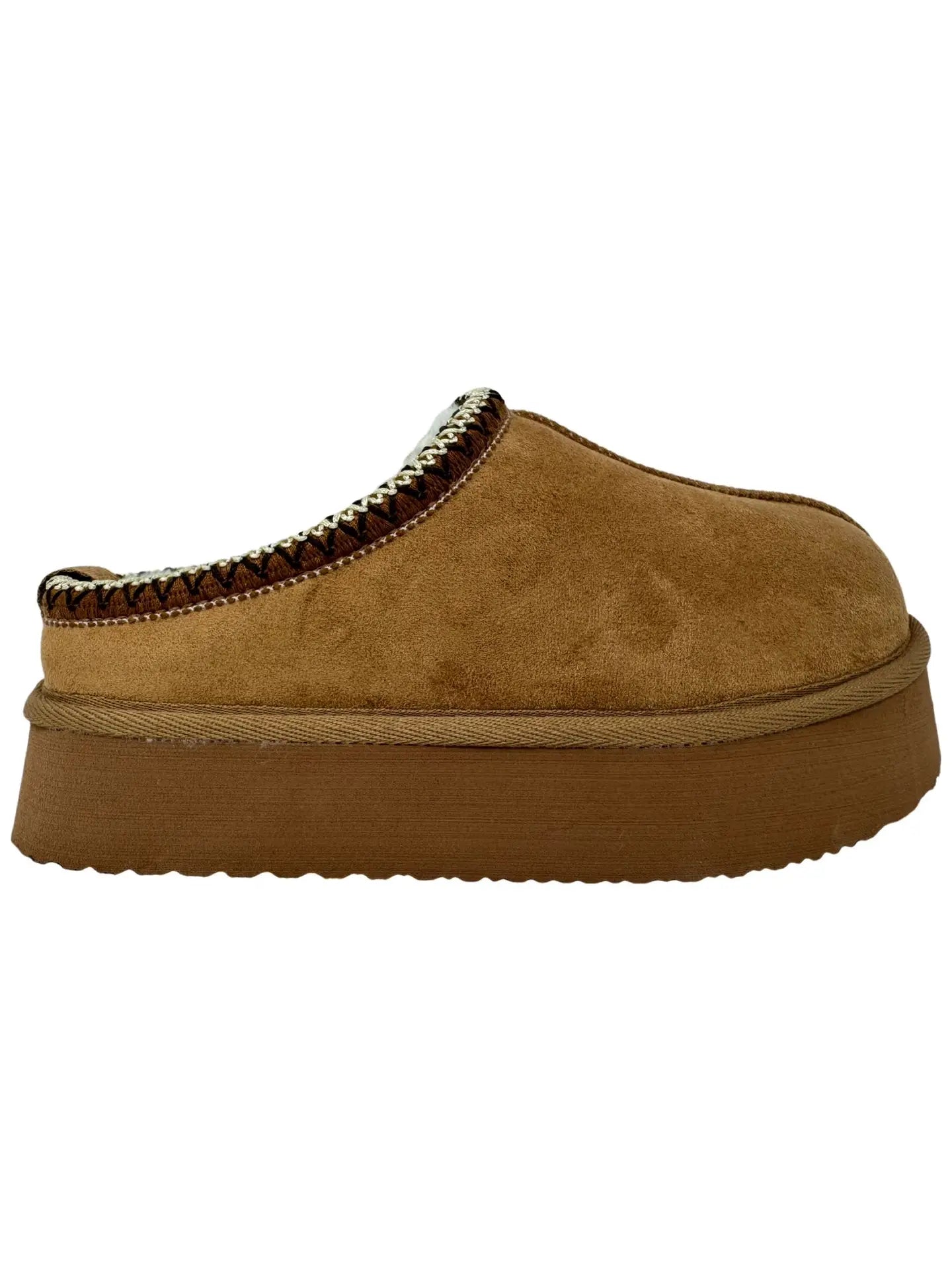 Very G's Comfortable Platform Slippers for Women - Soft Cushioned Slides with Arch Support - Perfect for Home, Lounge, and Indoor Wear