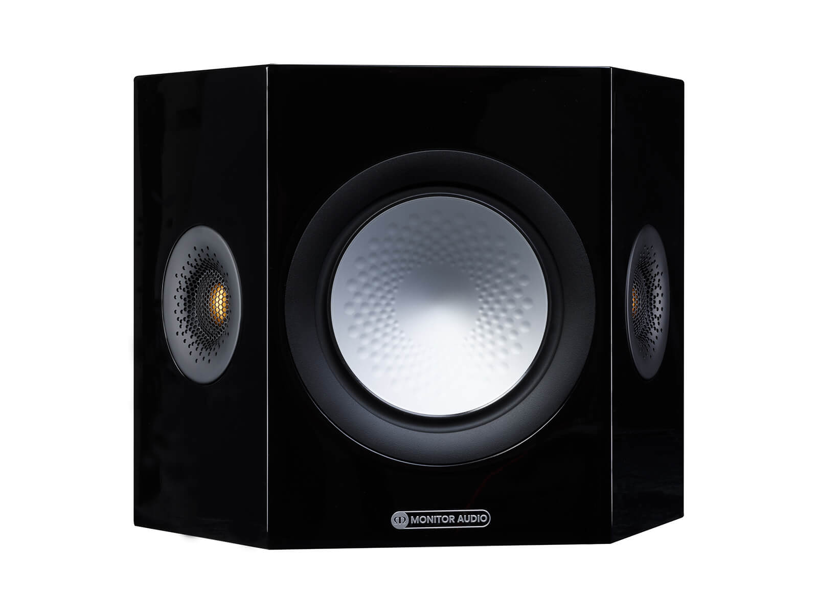 Monitor Audio Silver 300 7G 5.1 Channel Home Theater Speaker System - Premium Floorstanding Speakers for Movies, Music & Gaming (Black Oak) | Perfect for Living Room & Home Theater Setup