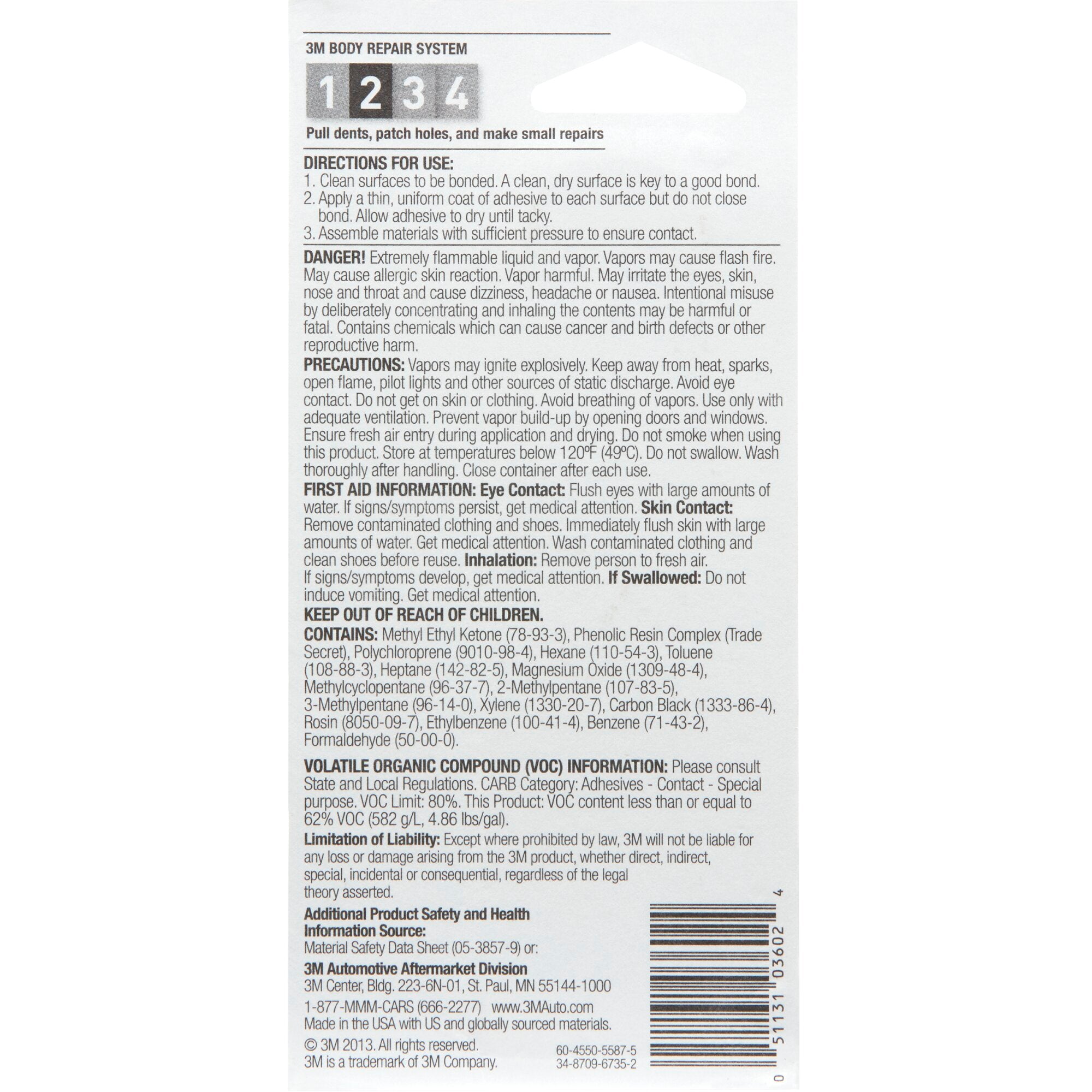 3M Black Super Weatherstrip Adhesive 03602 - 1 oz Tube - Strong Automotive & Home Weather Stripping Glue for Doors, Windows, RV & Marine Sealing