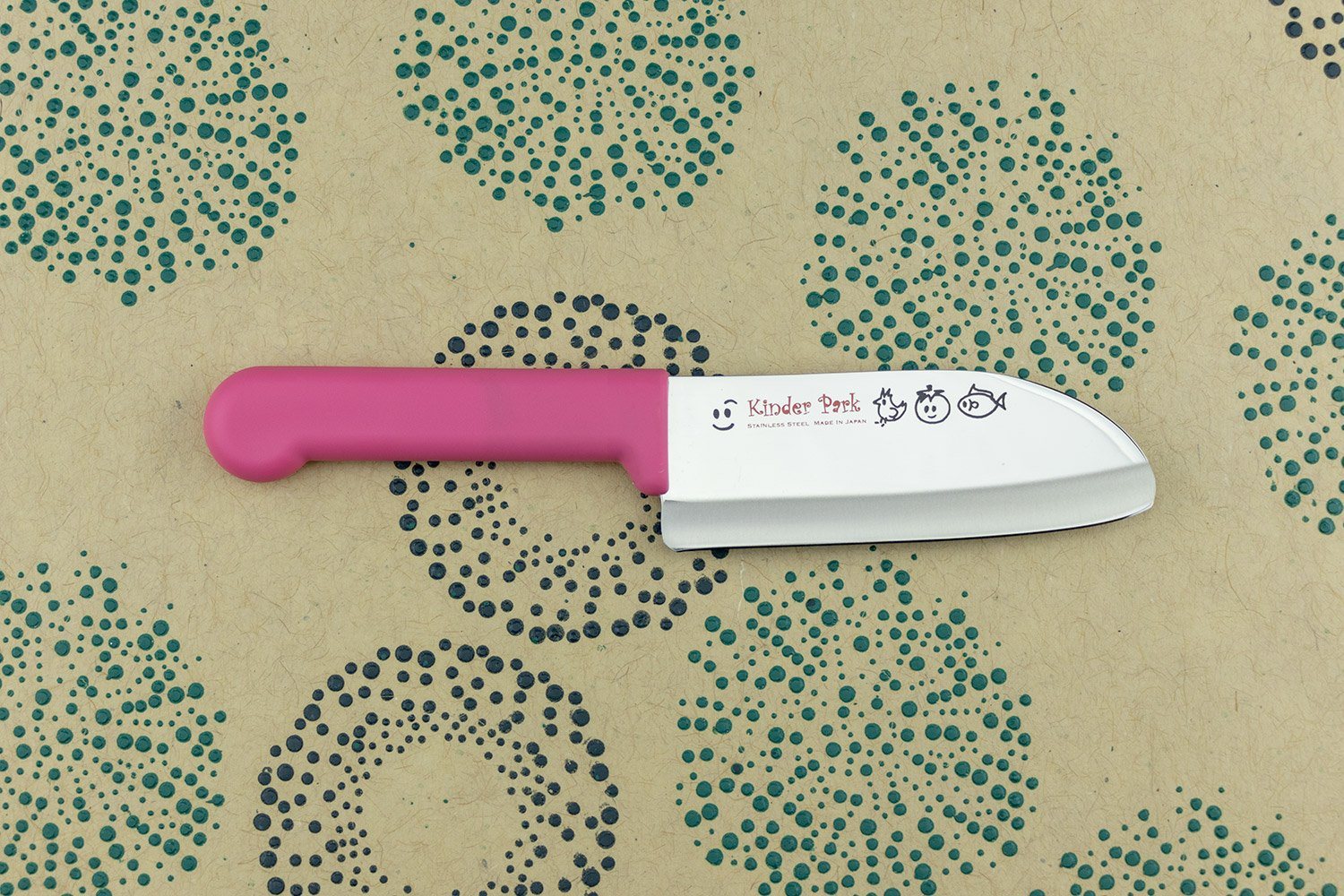 TOJIRO Kids Santoku Knife - 5.5 Inch Japanese Stainless Steel Blade for Safe & Easy Cooking - Perfect for Children's First Kitchen Experience, Meal Prep & Cooking Classes