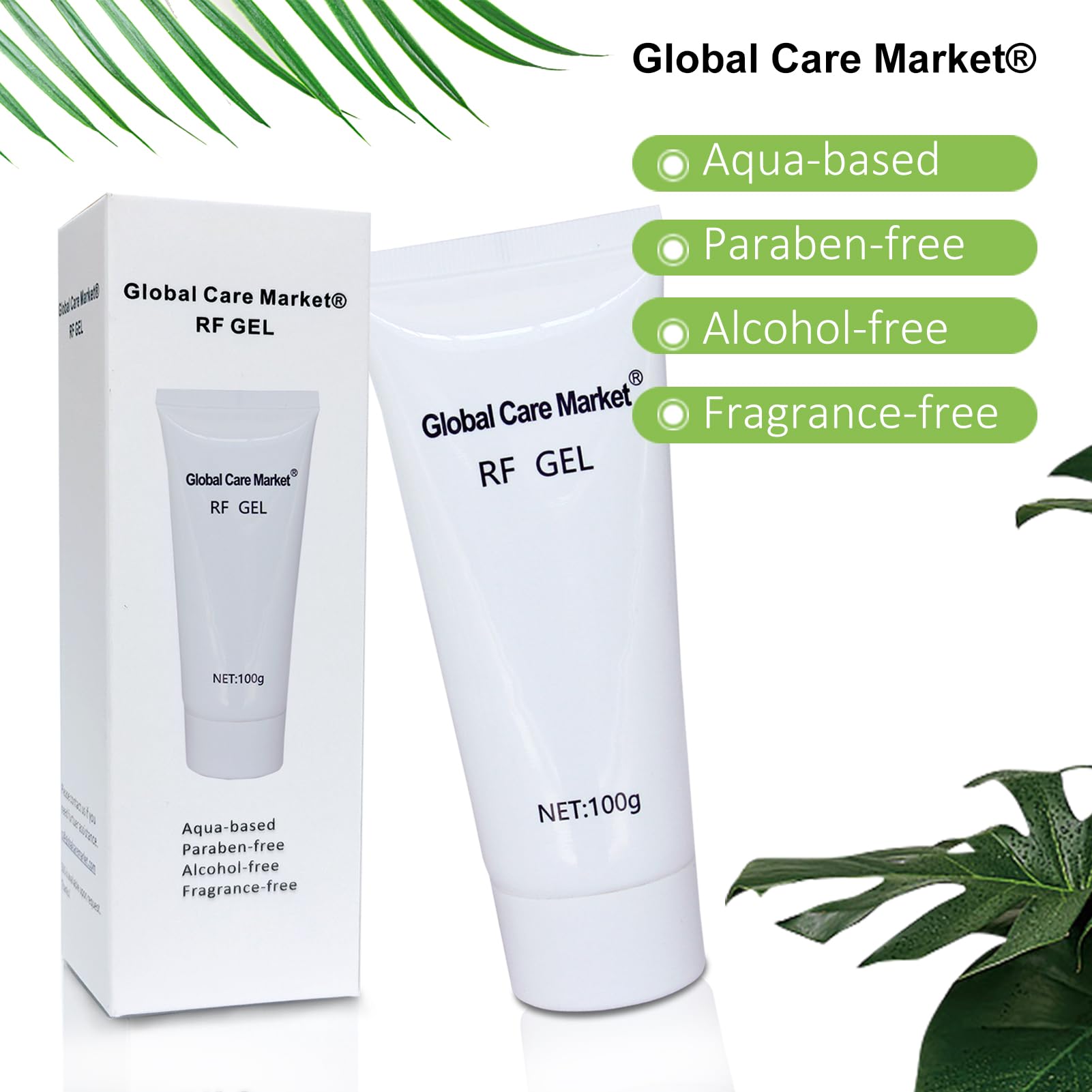 RF Gel (2 Pack) – Skin Cooling & Conducting Gel for RF Face Lifting, Skin Tightening & Beauty Devices | Perfect for Home Spa & Professional Treatments