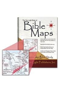 Bible Maps Book - Detailed Biblical Maps for Study, Travel & Teaching | Perfect for Sunday School, Bible Study & Travel Planning