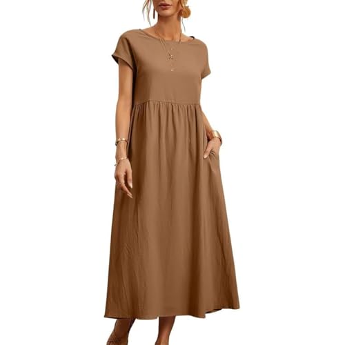 Khaki Maxi Dress