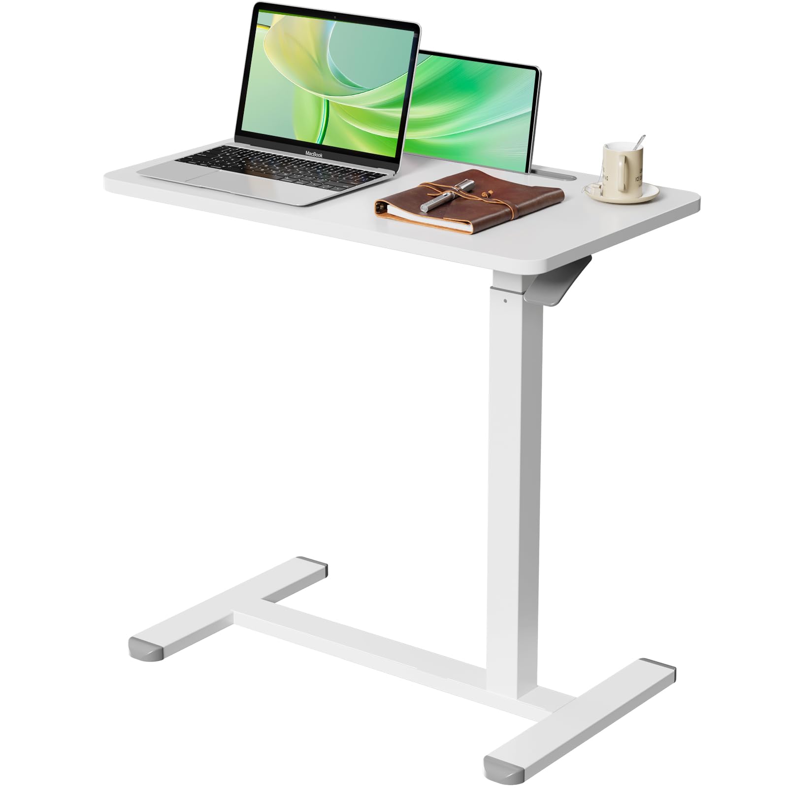 Adjustable Mobile Standing Desk with Wheels - 27.5