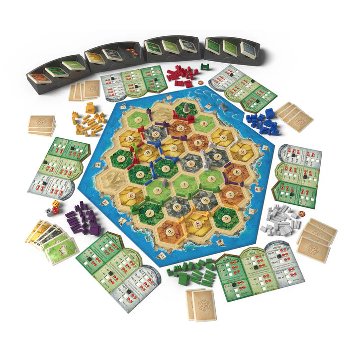 Catan Cities & Knights 5-6 Player Expansion (6th Edition) - Board Game Extension for Family Game Nights & Strategy Game Enthusiasts