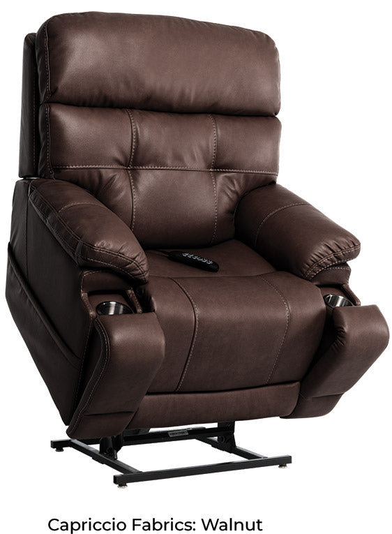 Premium Infi Elite MM3815 Walnut Lift Chair - Power Recliner for Elderly & Mobility Assistance - Perfect for Living Room, Bedroom & Home Theater Comfort