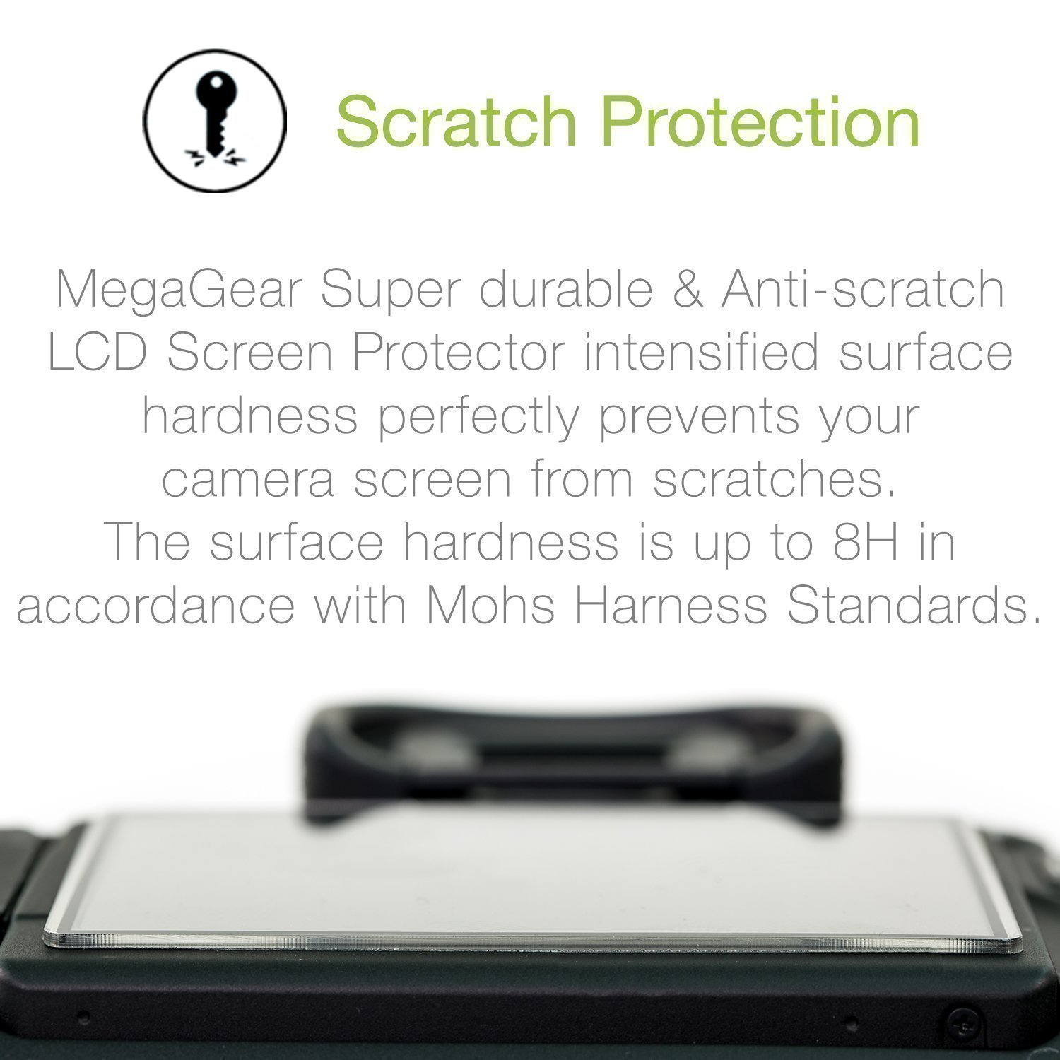 MegaGear MG2004 LCD Screen Protector for Nikon Z fc Camera - Anti-Scratch Protection