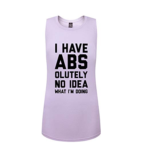 Muscle Tank-purple