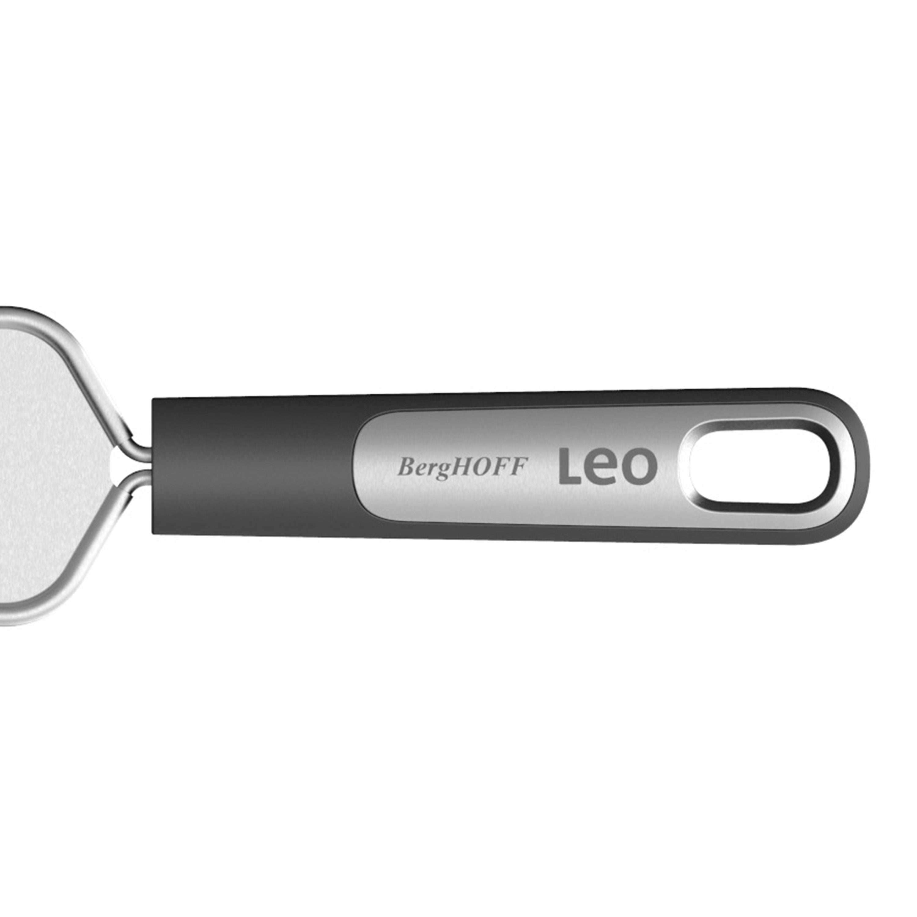 BergHOFF Leo Graphite Stainless Steel Hand Grater - 12.5 Inch Kitchen Cheese Grater with Recycled Material - Perfect for Grating Cheese, Vegetables & Chocolate at Home Cooking
