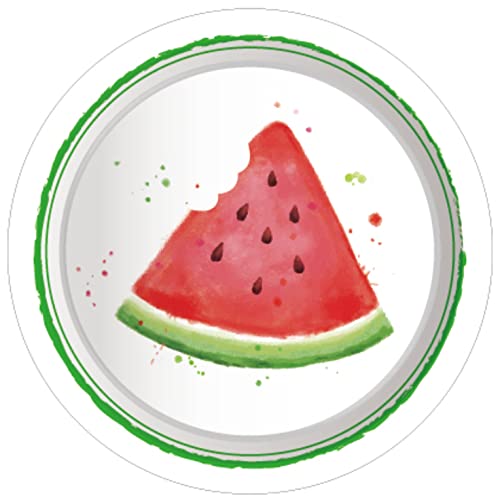 One in a Melon Watermelon Party Supplies Set - 257 Pieces Including Disposable Plates, Banners, Tablecloths, Cups & Balloons for Summer BBQs, Birthday Parties & Baby Showers