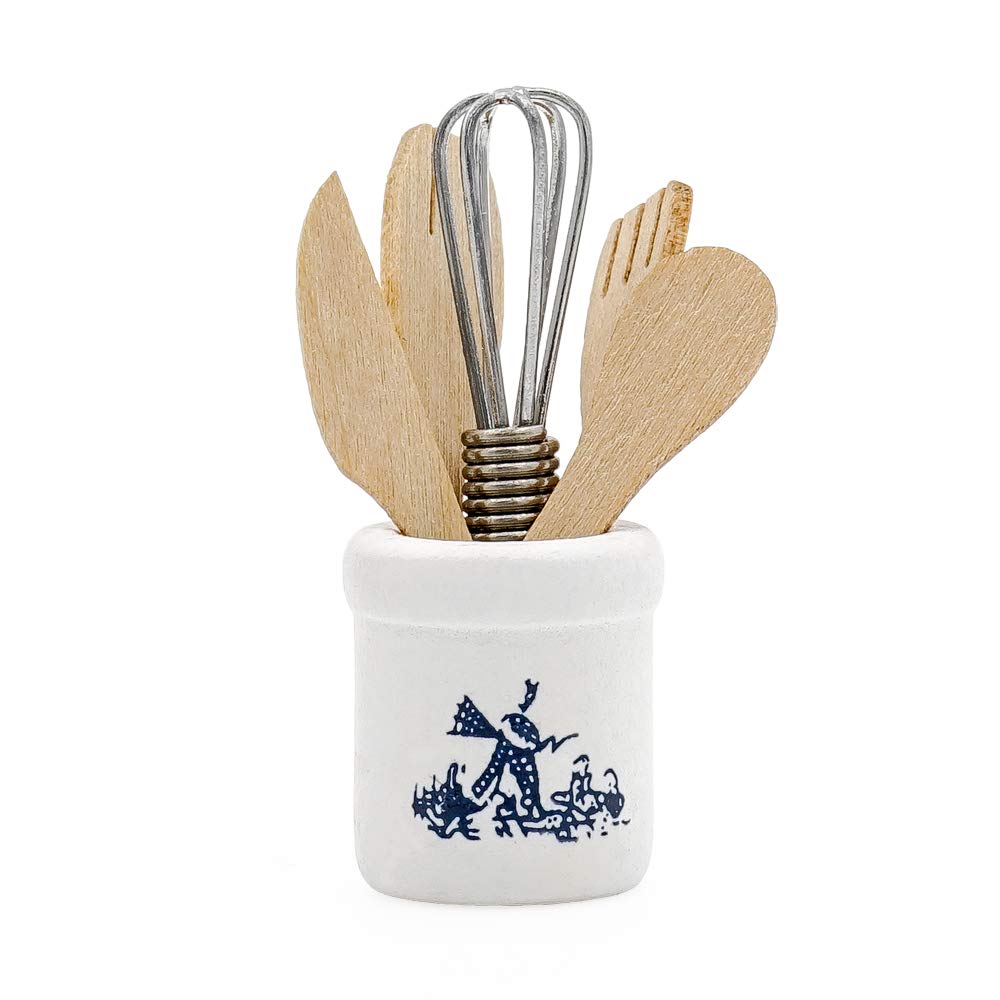 Odoria 1/12 Scale Miniature Kitchen Utensils Set - Tiny Dollhouse Accessories for DIY Crafts, Miniature Cooking Scenes & Model Displays
