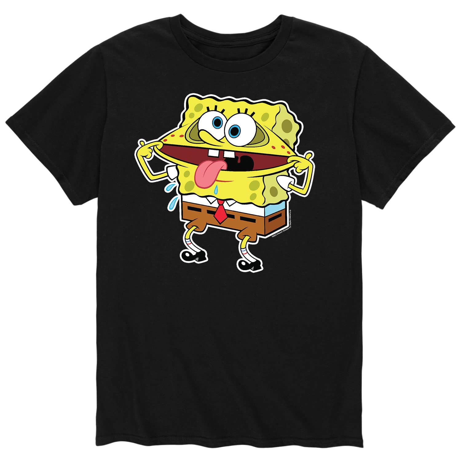 Spongebob Squarepants Fun Times Men's Graphic T-Shirt | Short Sleeve Cotton Tee | Casual Streetwear for Men | Perfect for Beach, Parties & Everyday Wear