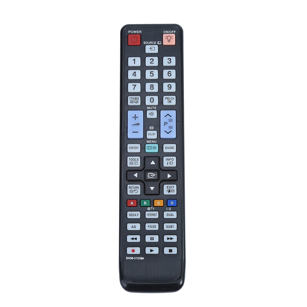 Samsung BN59-01039A Replacement TV Remote Control - Durable Universal Television Controller for Samsung Smart TVs | Perfect for Living Room, Bedroom & Home Theater Use