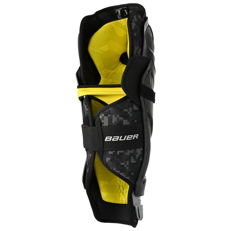 Bauer Supreme M3 Senior Hockey Shin Guards - Protective Gear for Ice Hockey Players - Perfect for Games, Practices & Training Sessions