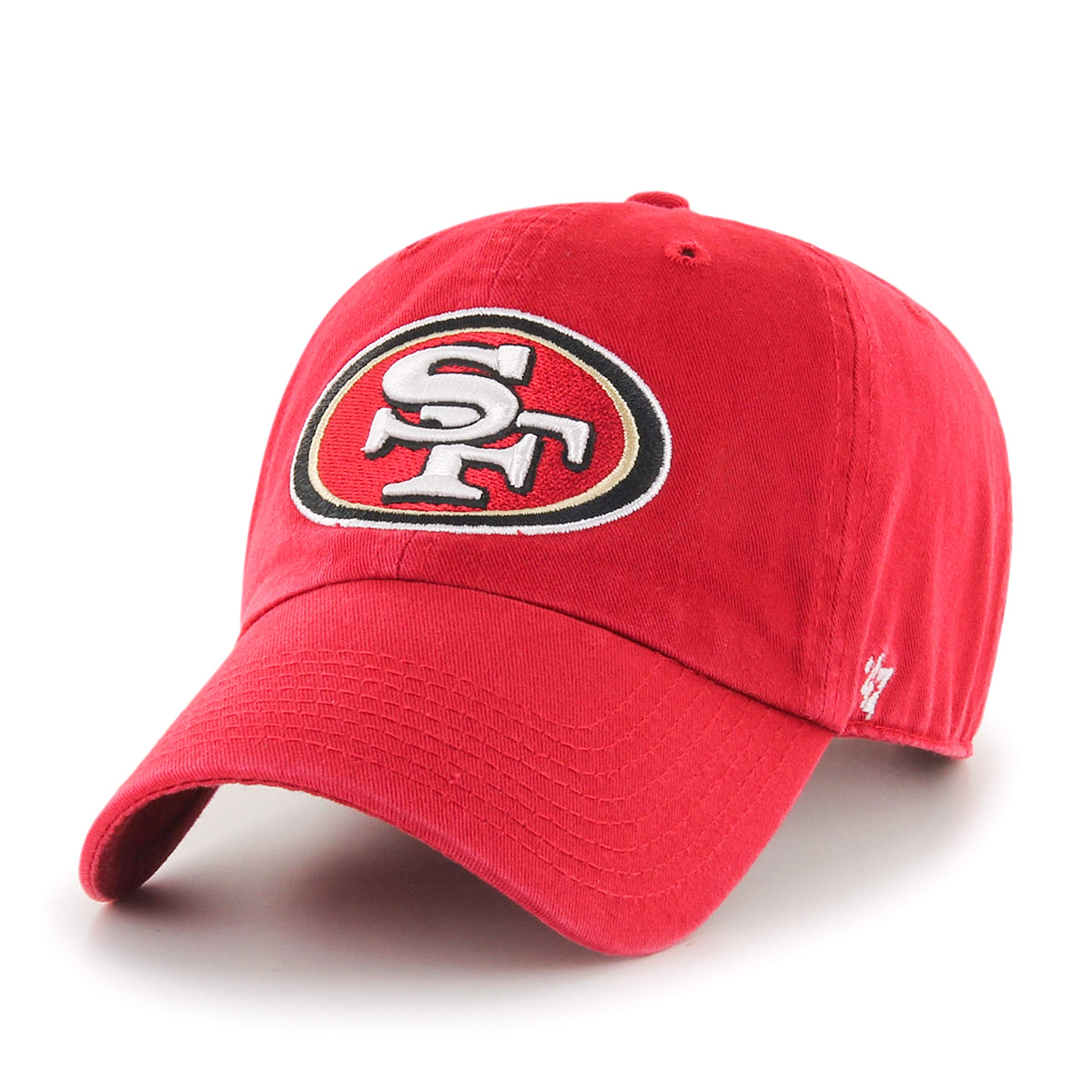 San Francisco 49ers NFL Official Team Cap - Adjustable Baseball Hat for Men & Women - Perfect for Football Games, Tailgating, and Sports Fan Gifts