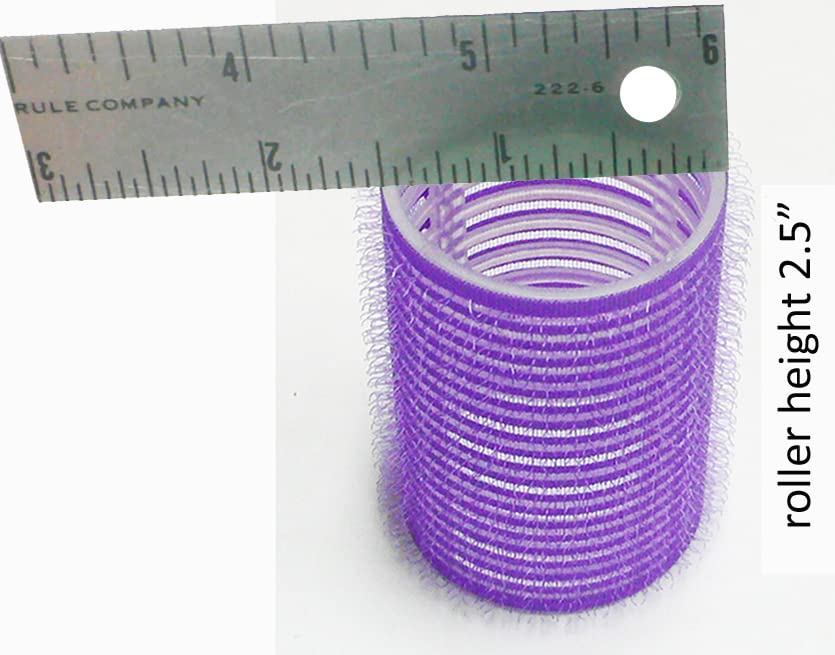 32 Count Self-Grip Non-Slip Hair Rollers 1.5 Inch Large - 8 Pack for Soft Curls & Voluminous Waves - Perfect for Home Styling, Salon Use & Special Occasions