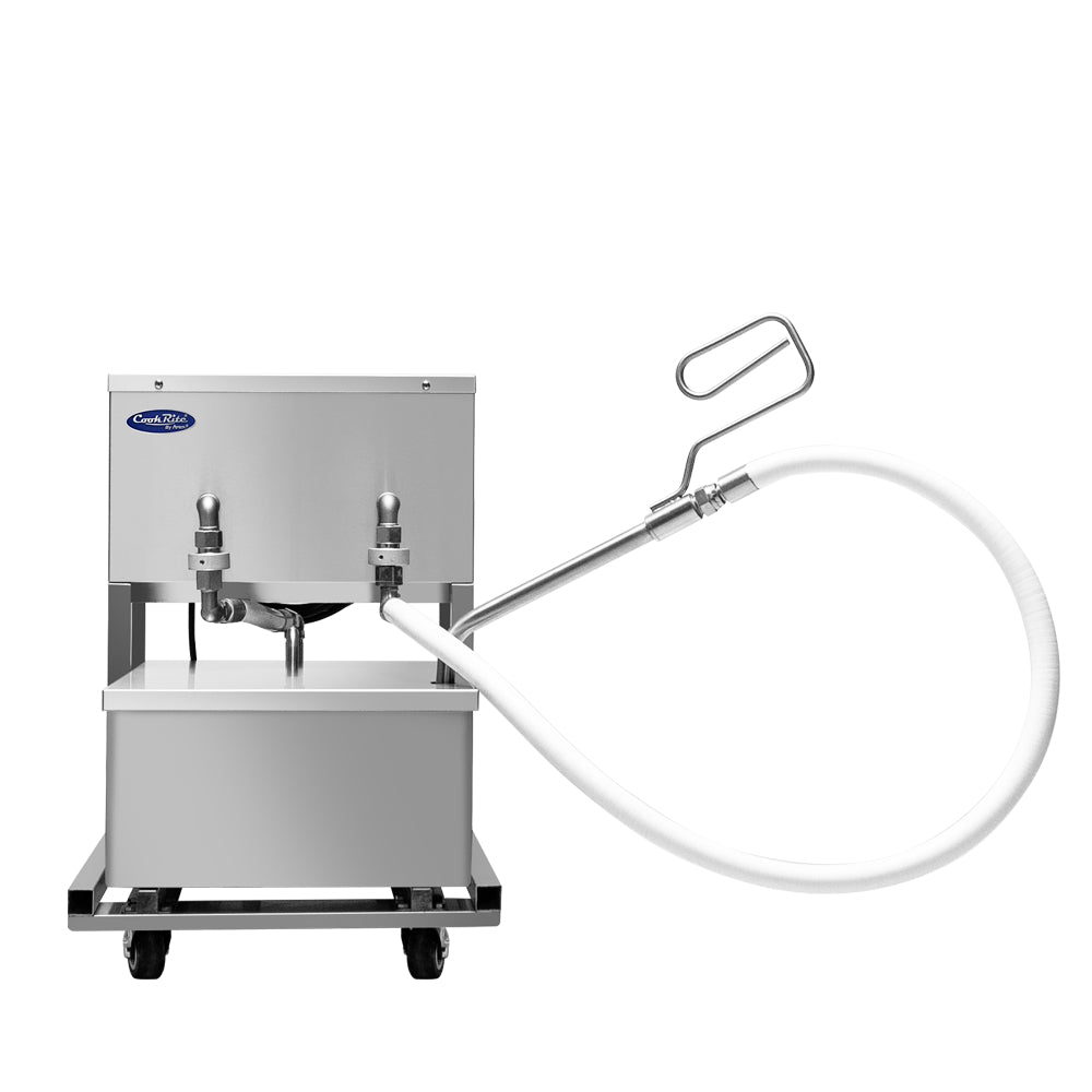 Atosa FPOF 50 50 Lb Commercial Portable Fryer Oil Filter Machine - Perfect for Restaurants, Food Trucks & Catering Businesses