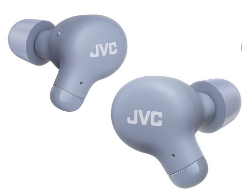 JVC Marshmallow Memory Foam True Wireless Earbuds - Bluetooth 5.0, Noise Isolating, 24H Playtime (4 Colors) - Perfect for Gym, Running, Travel & Work