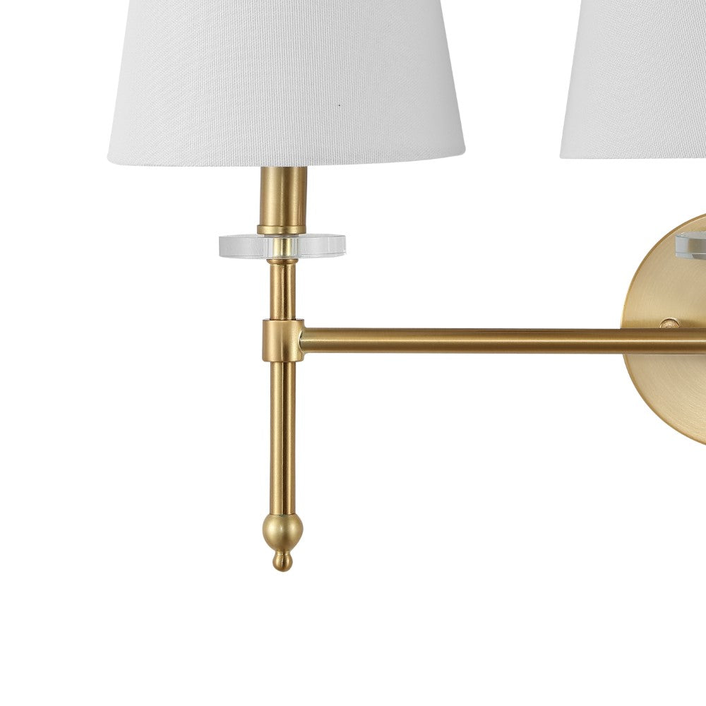 Olivia Modern Midcentury LED Vanity Mirror with Adjustable Brightness - Perfect for Makeup, Skincare & Dressing Room Lighting