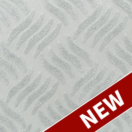 Leaf Pattern Silver Gray