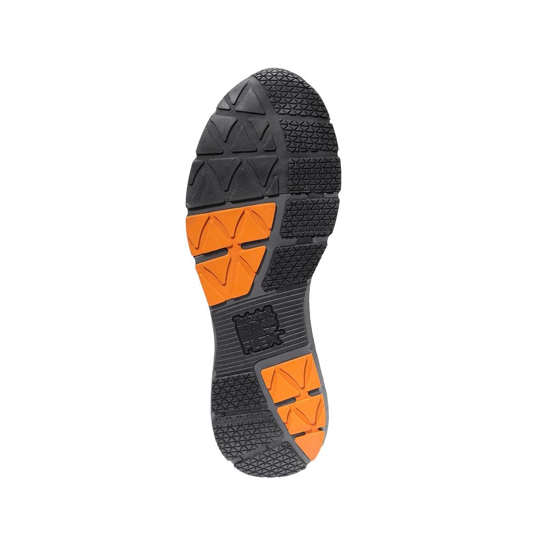 Radius Knit Composite Toe Work Shoes - Lightweight Safety Shoes for Men & Women - Grey Slip Resistant Work Boots for Construction, Warehouse & Industrial Jobs