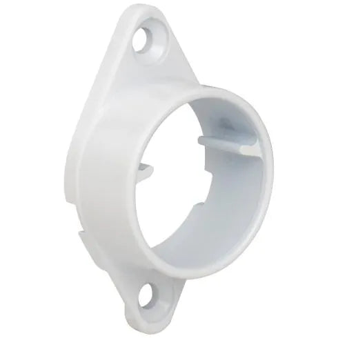 Lighted Closet Rod Flange Set - Heavy Duty Closet Organizer Brackets for Wardrobe & Walk-in Closets - Perfect for Hanging Clothes, Robes & Accessories in Bedroom & Dressing Room