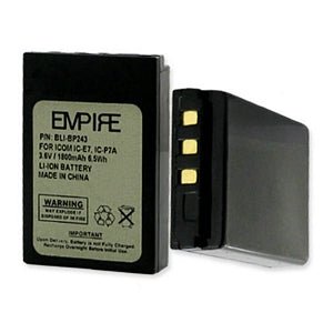 BP243 Two-Way Radio Battery - Long Lasting Replacement Battery for Walkie Talkies - Perfect for Outdoor Adventures, Construction Sites & Emergency Communication