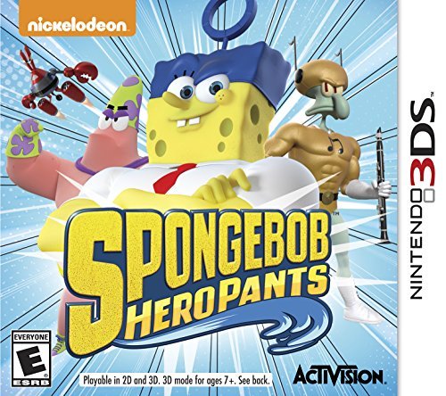 Spongebob Hero Pants The Game 2015 - Nintendo 3DS by Activision | Fun Adventure Game for Kids & Fans | Perfect for Travel & Family Game Nights
