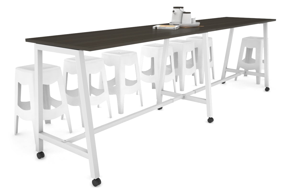 Quadro A Legs Large Counter Table - 3600L x 700W - Durable Metal Frame for Kitchen, Bar, Restaurant & Commercial Use