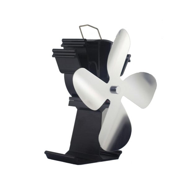 4 Blade Stove Fan VDSF614NT - Efficient Heat Circulation for Wood Stoves & Fireplaces - Perfect for Home Heating & Energy Savings