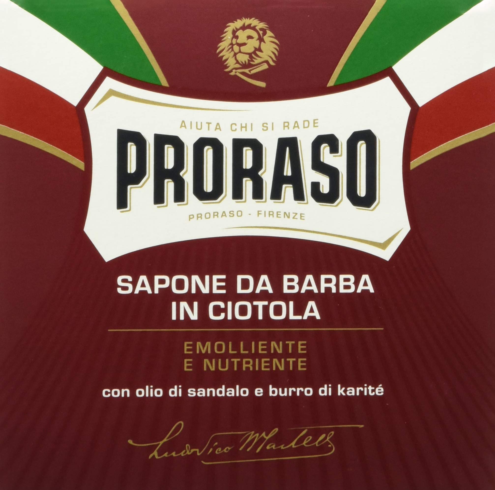 Proraso Shaving Soap for Men - Classic Barber Shaving Cream with Eucalyptus & Menthol - Perfect for Sensitive Skin & Close Shaves - Ideal for Daily Grooming & Professional Barbers
