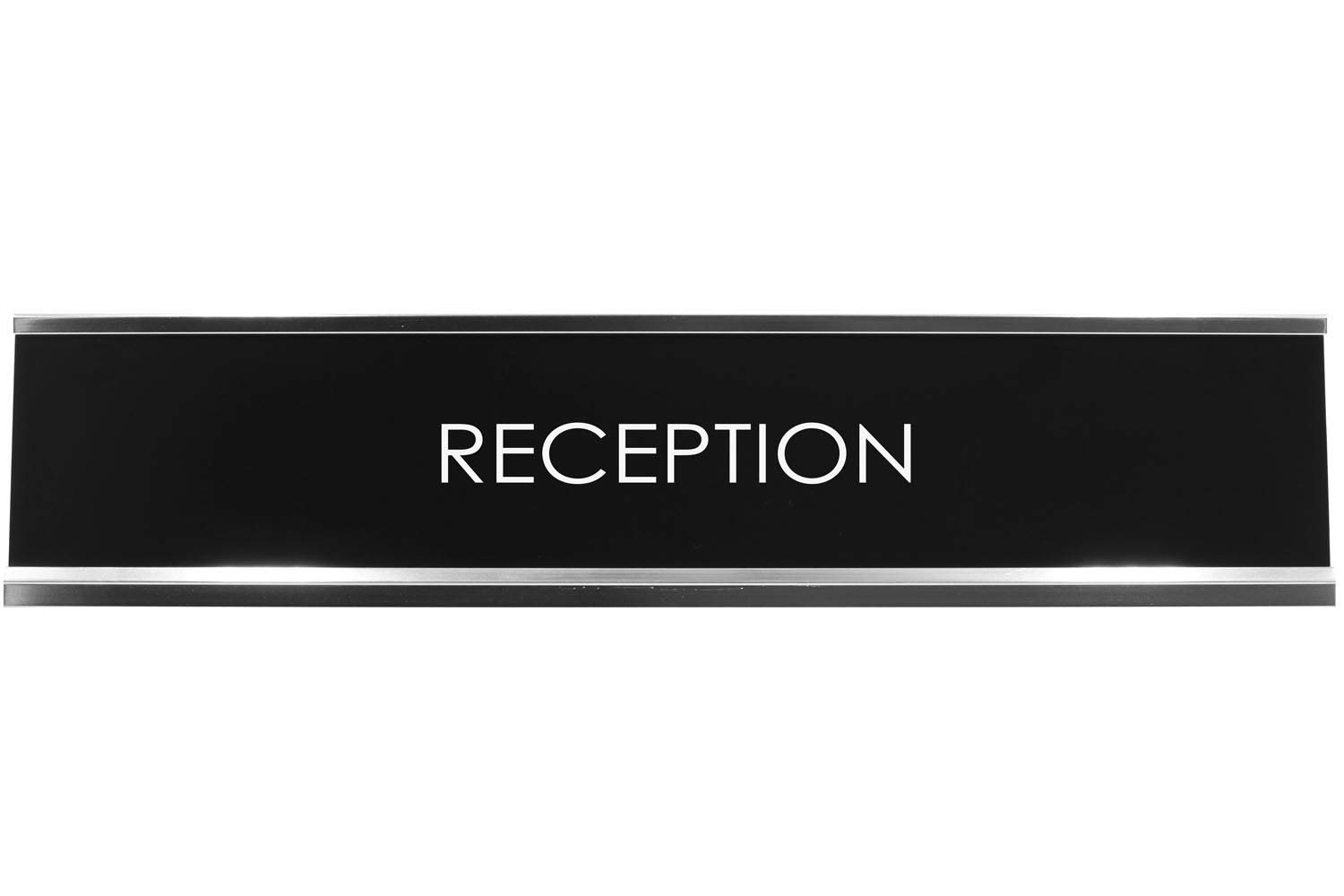 Custom Reception Desk Sign - Funny & Novelty Office Decor for Front Desk, Waiting Area & Workplace - ByLITA